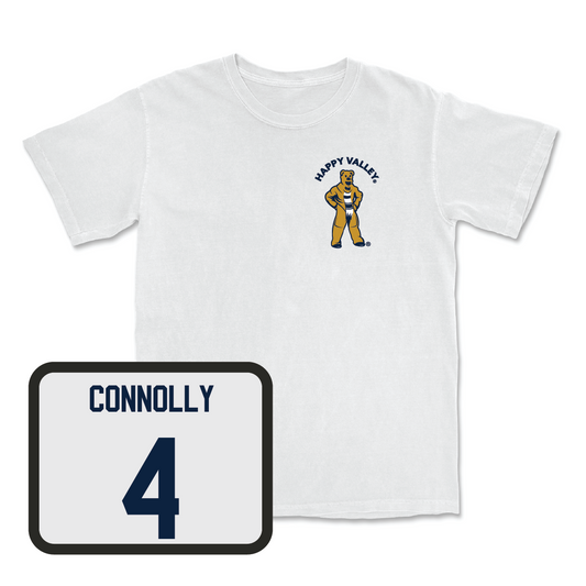 Men's Ice Hockey White Happy Valley Comfort Colors Tee - Maeve Connolly