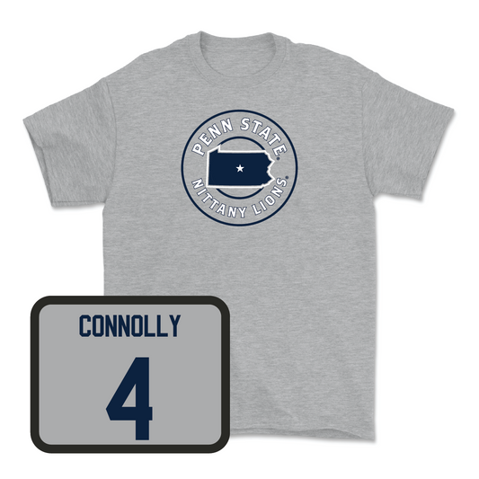 Sport Grey Men's Ice Hockey State Tee - Maeve Connolly