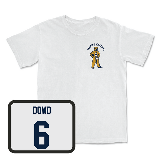 Men's Ice Hockey White Happy Valley Comfort Colors Tee - Jimmy Dowd
