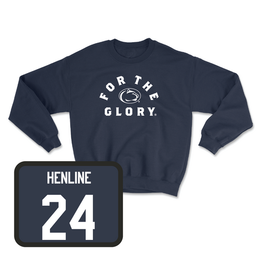 Navy Baseball For The Glory Crew - Jaden Henline