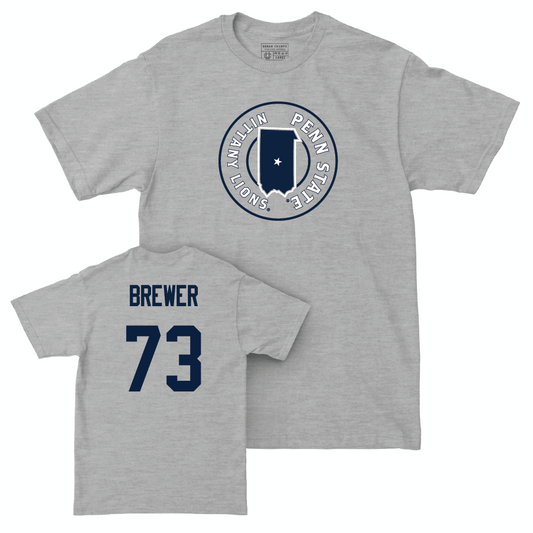 Sport Grey Football State Tee   - Caleb Brewer