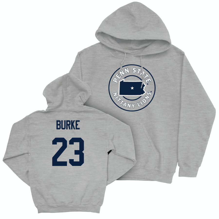 Sport Grey Women's Volleyball State Hoodie  - Catherine Burke