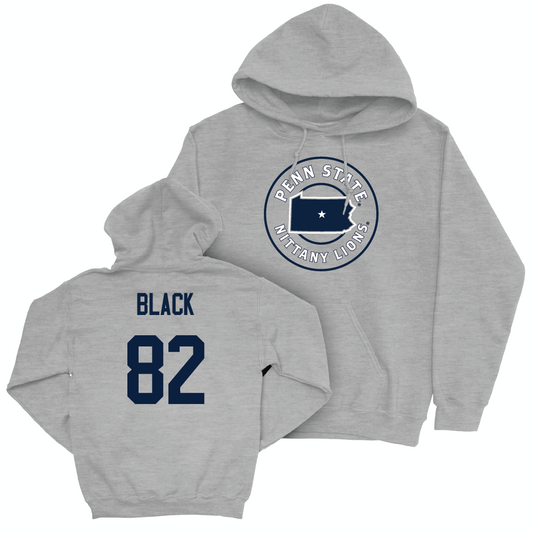 Sport Grey Football State Hoodie   - Ethan Black