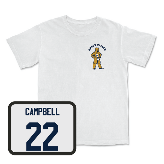 Women's Basketball White Happy Valley Comfort Colors Tee  - Alli Campbell