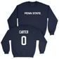 Men's Basketball Navy Penn State Crew   - Jahvin Carter