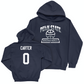 Navy Men's Basketball Team Hoodie   - Jahvin Carter