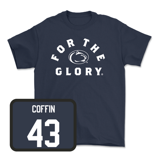 Navy Baseball For The Glory Tee - Jacob Coffin