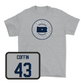 Sport Grey Baseball State Tee - Jacob Coffin