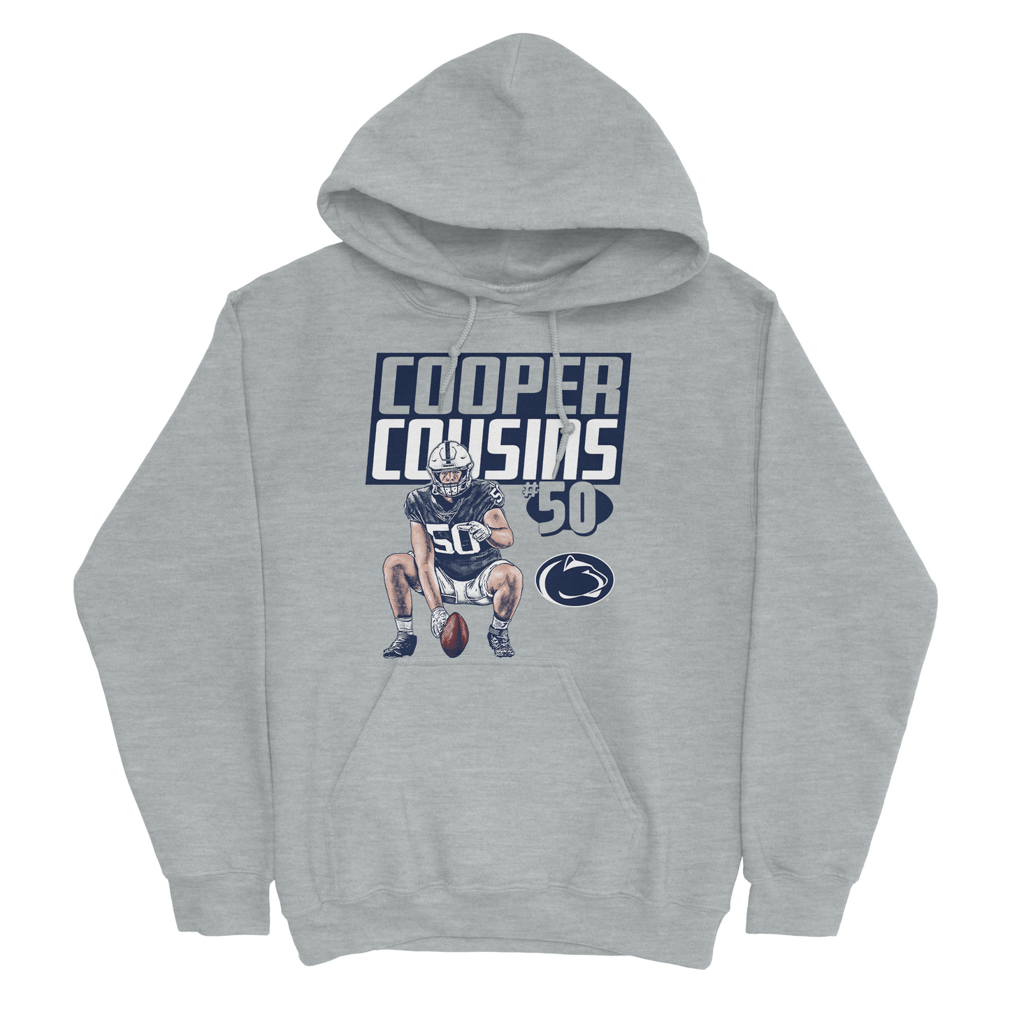 EXCLUSIVE RELEASE: Cooper Cousins Block Name Sport Grey Hoodie