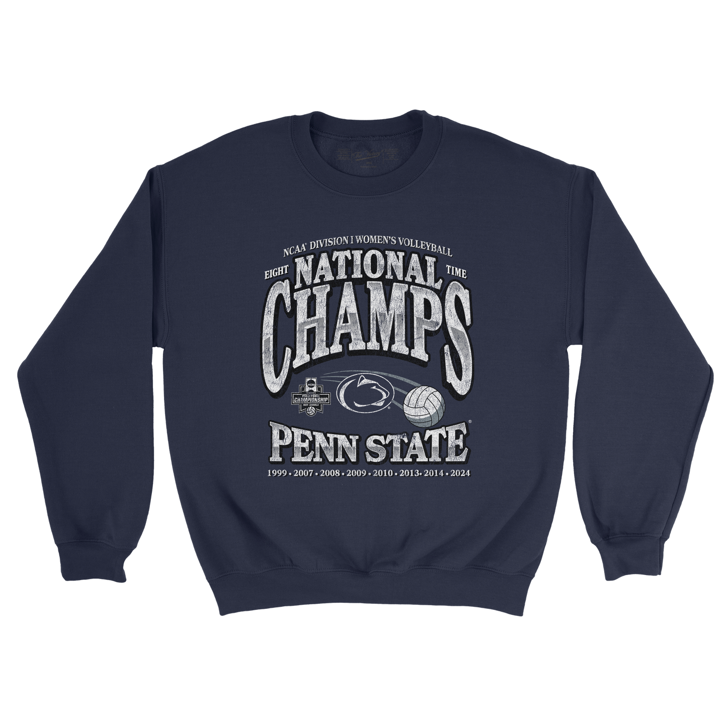 Penn State Women's Volleyball 2024 National Champions Vintage Crew by Retro Brand