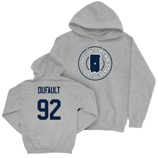 Sport Grey Football State Hoodie   - Andrew Dufault