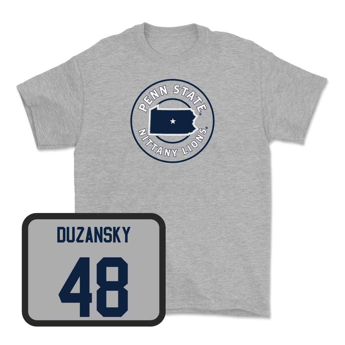 Sport Grey Football State Tee - Tyler Duzansky