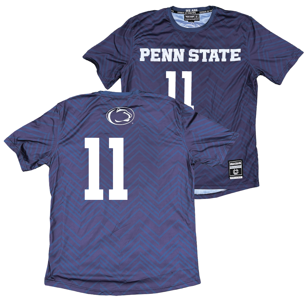 Navy Penn State Men's Soccer Jersey - Caden Grabfelder