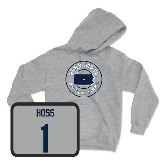 Sport Grey Women's Lacrosse State Hoodie - Brooke Hoss