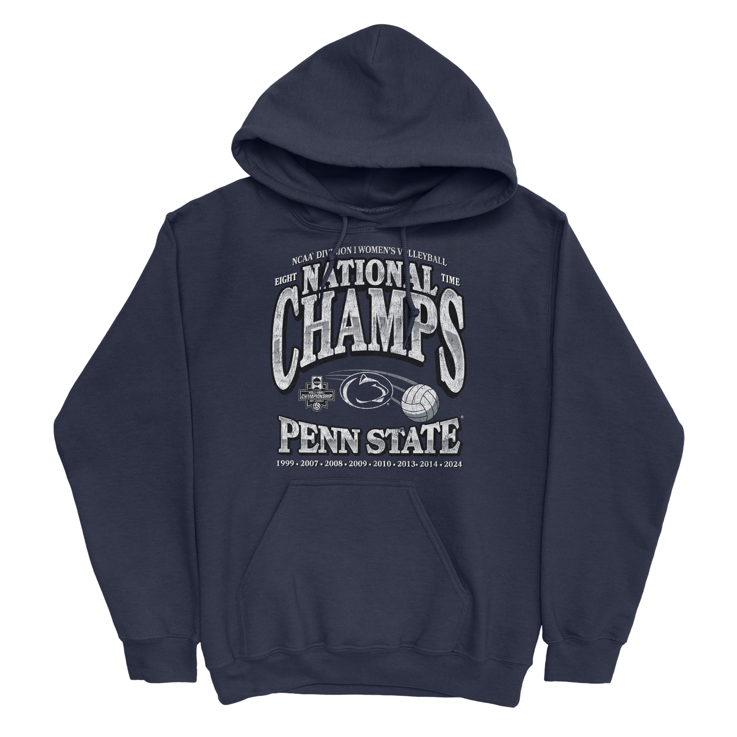 Penn State Women's Volleyball 2024 National Champions Vintage Hoodie by Retro Brand