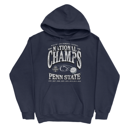 Penn State Women's Volleyball 2024 National Champions Vintage Hoodie by Retro Brand