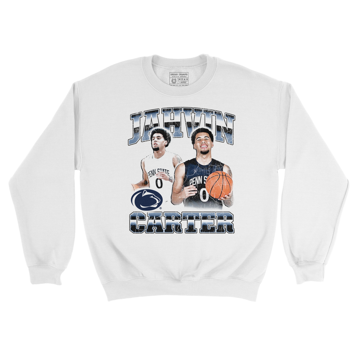 EXCLUSIVE RELEASE: Jahvin Carter 90s White Crew