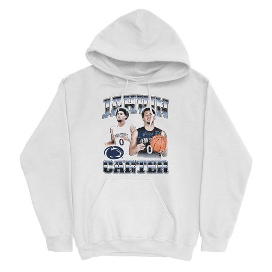 EXCLUSIVE RELEASE: Jahvin Carter 90s White Hoodie