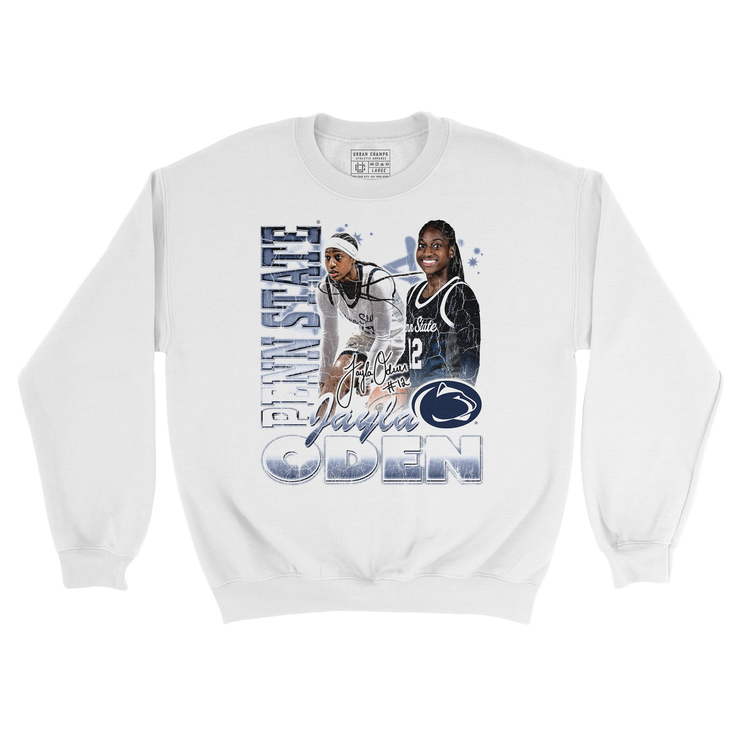 EXCLUSIVE RELEASE: Jayla Oden 90s White Crew