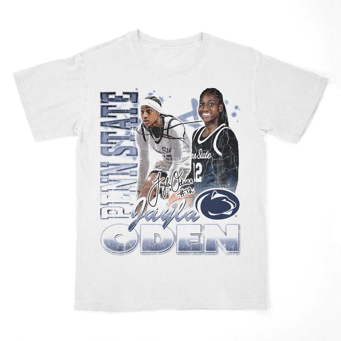 EXCLUSIVE RELEASE: Jayla Oden 90s White Tee