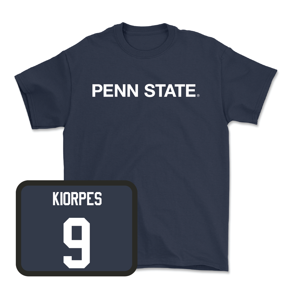 Navy Women's Soccer Penn State Tee - Nicollette Kiorpes