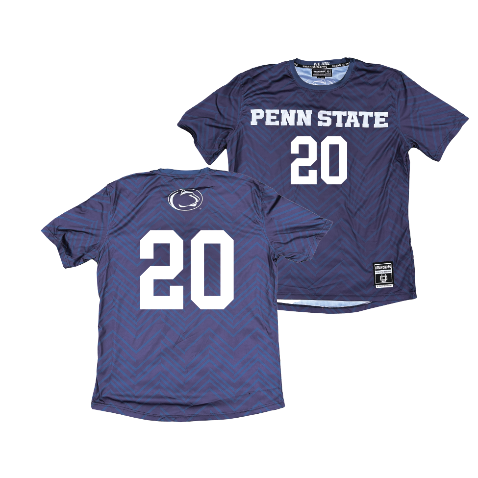 Navy Penn State Men's Soccer Jersey - Ben Liscum