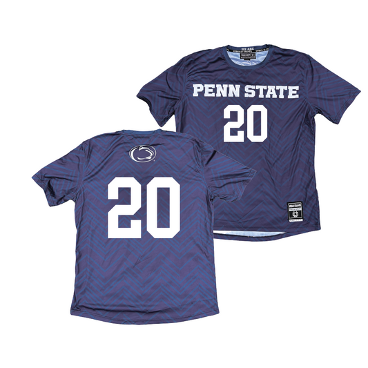 Navy Penn State Men's Soccer Jersey - Ben Liscum