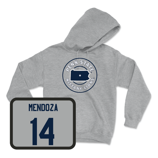 Sport Grey Softball State Hoodie - Audree Mendoza