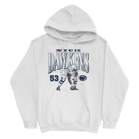 EXCLUSIVE RELEASE: Nick Dawkins "D4WKINS" White Hoodie