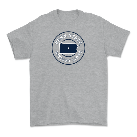 Sport Grey Football State Tee - Kaden Saunders