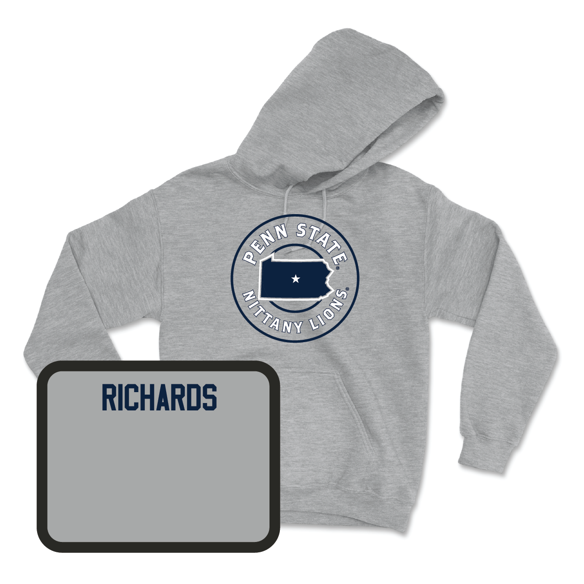 Sport Grey Swim & Dive State Hoodie - Logan Richards