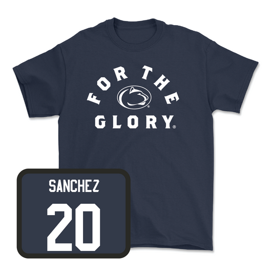 Navy Baseball For The Glory Tee - Frankie Sanchez