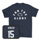 Navy Field Hockey For The Glory Tee - Aubrey Semler