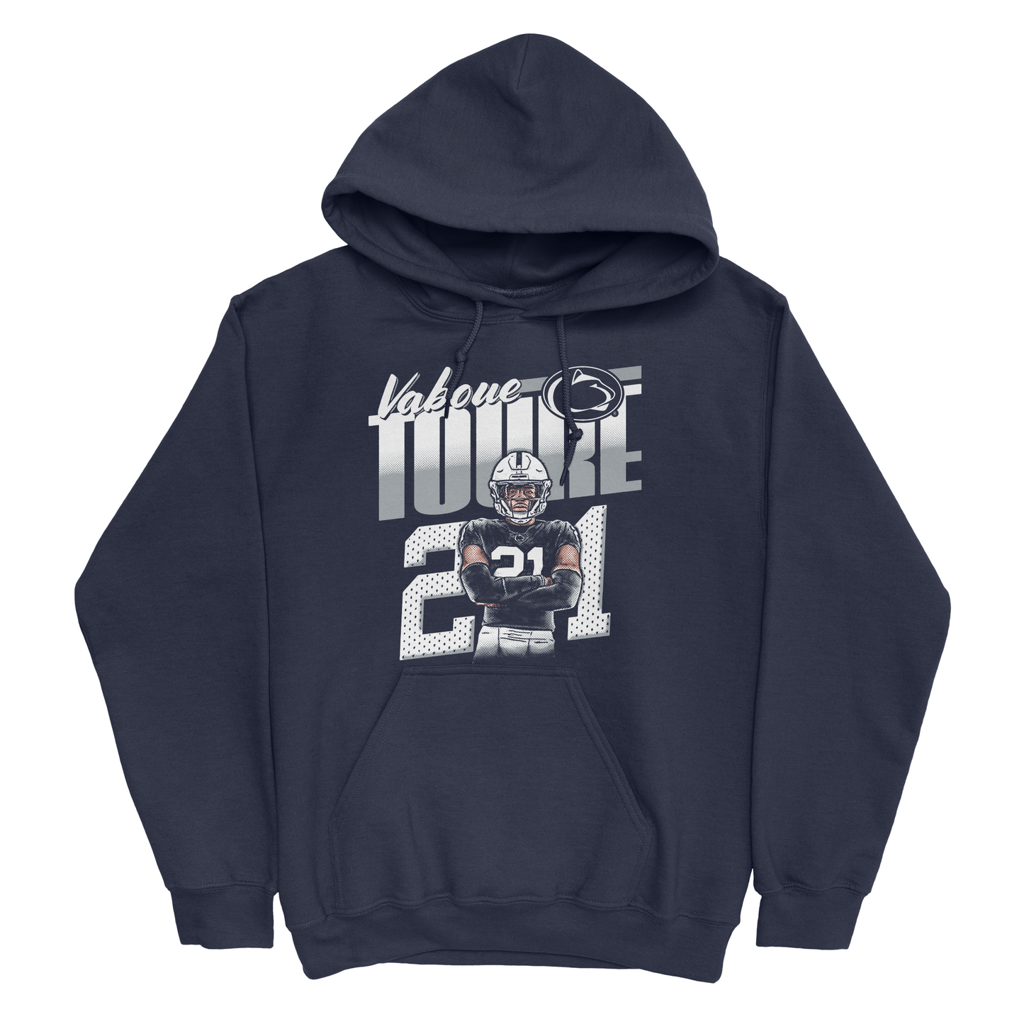 EXCLUSIVE RELEASE: Vaboue Toure 21 Navy Hoodie