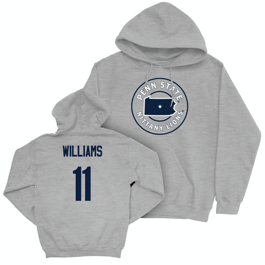 Women's Basketball Sport Grey State Hoodie   - Ariana Williams