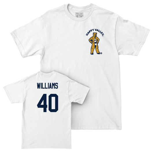 Football White Happy Valley Comfort Colors Tee   - Patrick Williams