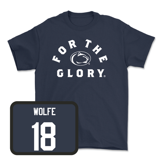 Navy Women's Soccer For The Glory Tee - Kaelyn Wolfe